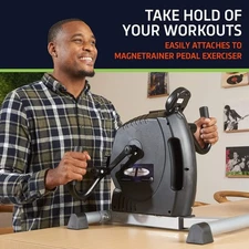 Ergonomic Hand Pedals for the MagneTrainer Pedal Exerciser - Exercise Machine