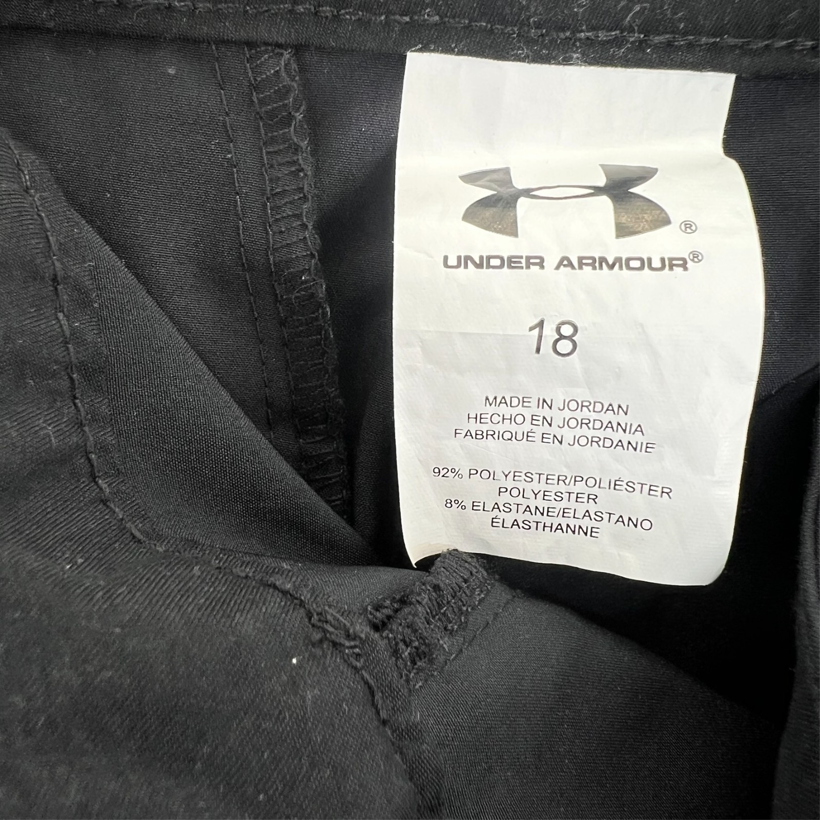 Under Armour Golf Shorts Women 18 (Fits 28x10) Gray Performance Stretch thumbnail 9