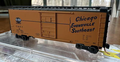 Micro Trains N Scale RTR #02000705 40  Box Car Chicago & Eastern Illinois NIB NY