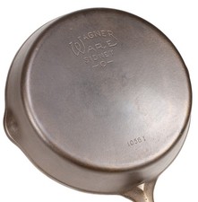 Vintage Wagner Ware No 8 (1058I) Cast Iron Skillet