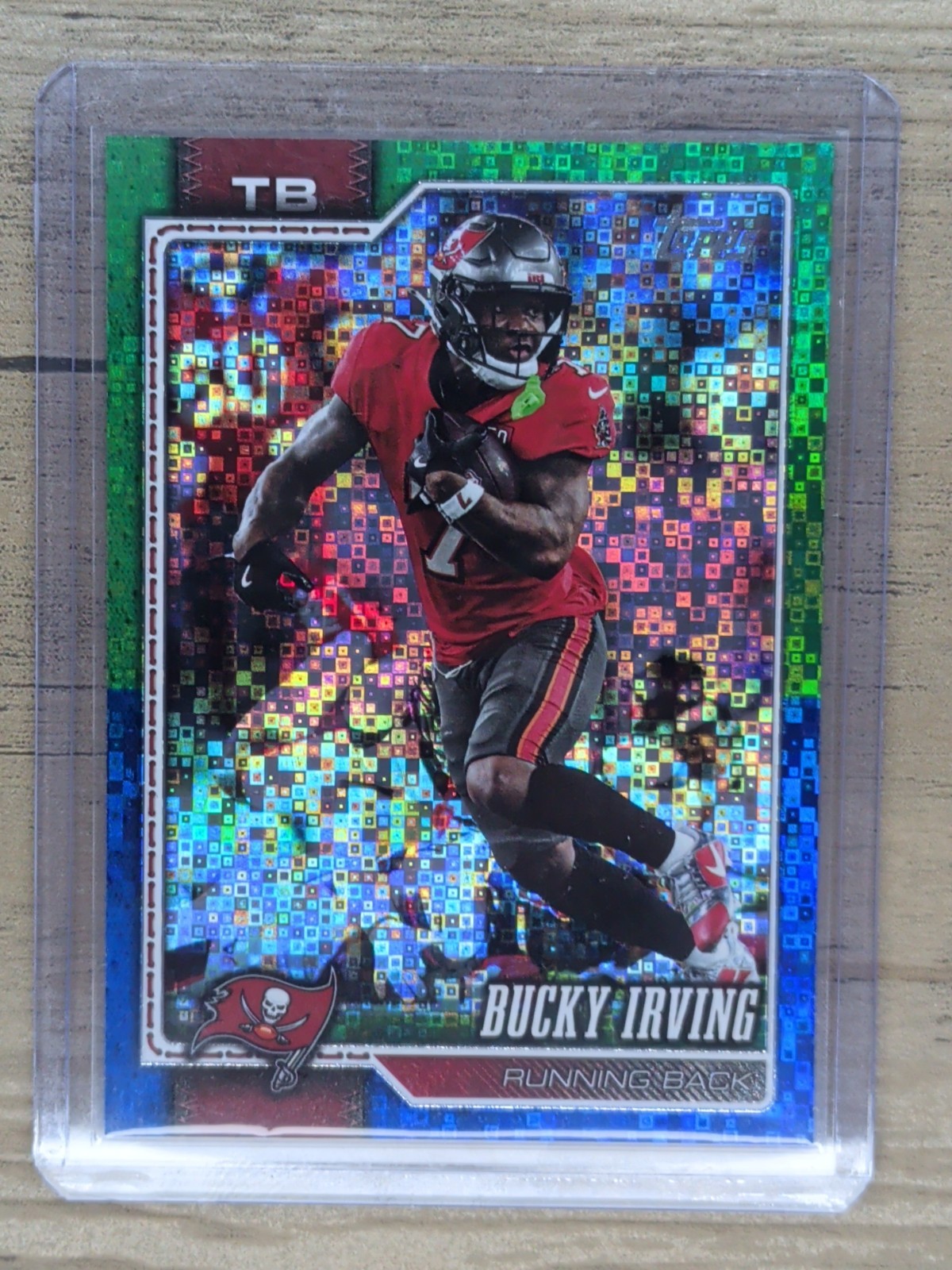 2026 Topps - Bucky Irving #188 Green & Blue 90/99