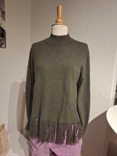 Repeat Cashmere  Pullover Gr. 36 mit Fransen