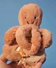 Jellycat London Odell Octopus Soother Security Blanket Lovey Plush Retired