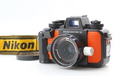 Near MINT Nikon Nikonos V Orange Underwater Film Camera 28mm f3.5 From JAPAN