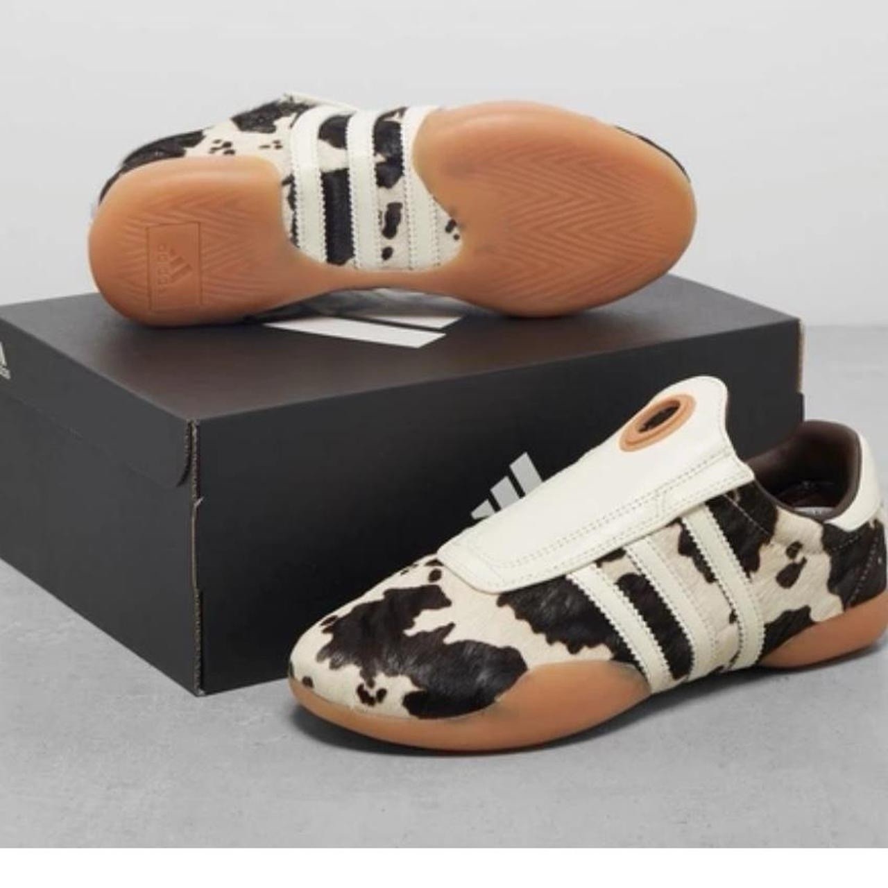 sneakers Adidas Originals taekwondo mei mucca stampa pony hair nuove con scatola donna 6