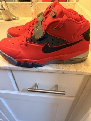Nike Air Force Max 2013 University Red Black Men s Size 10 555105-600 No Box