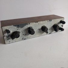 Lionmount Decade Resistance Box Type RD1 Vintage Wood Aluminium Case