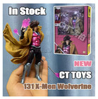 CT Toys Gambit Action Figure Mafex 131 X-Men Anime Model Toy Gift Custom