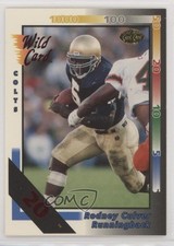 1992 Wild Card 20 Stripe Rodney Culver #435 Rookie RC 15w8. rookie card picture