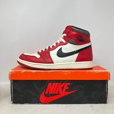 Size 10 Men Jordan 1 Retro High OG Chicago Lost and Found Pre Owned DZ5485-612