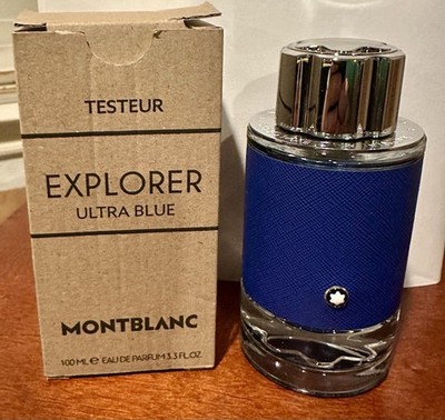 Mont Blanc Explorer Ultra Blue 3.3 Eau De Parfum In Tester Box - 100% Authentic