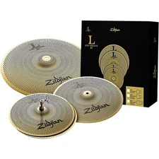 Zildjian L80 Series LV348 Low Volume Cymbal Pack With Free 14" Ride