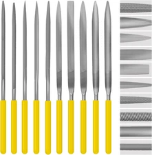 Needle File Set, 10 Pieces Hand Metal Files, Hardened Alloy Strength Steel Set I