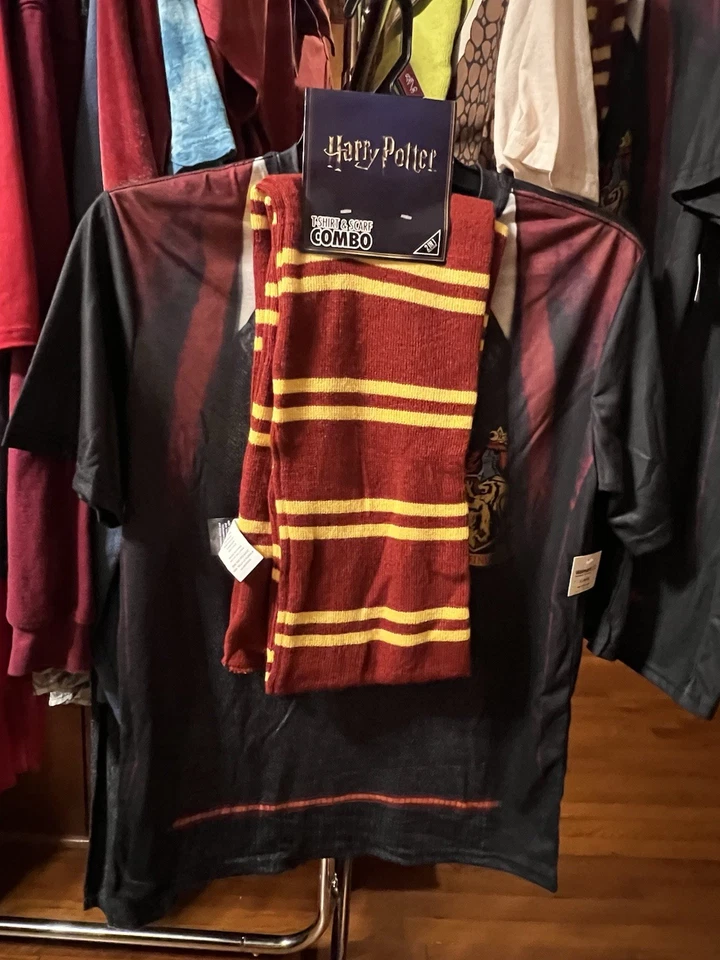 Гарри Поттер взрослых мужчин маленький костюм футболка с шарфом - Изображение 2 из 4