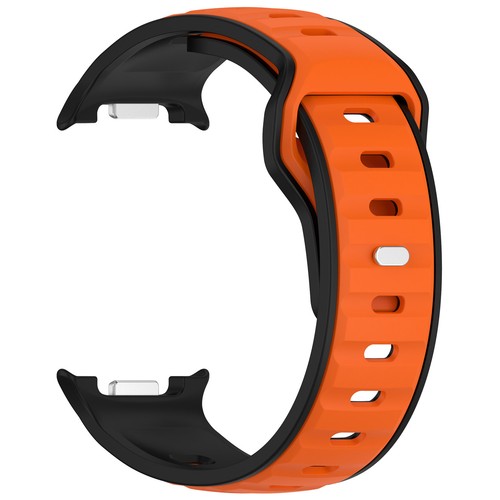 Bracelet sport en silicone bicolore pour Samsung Galaxy Watch8 Classic - Photo 33 sur 64
