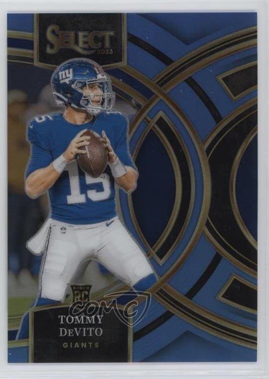 2023 Panini Select Premier Level Light Blue Prizm /99 Tommy DeVito #102 1b8