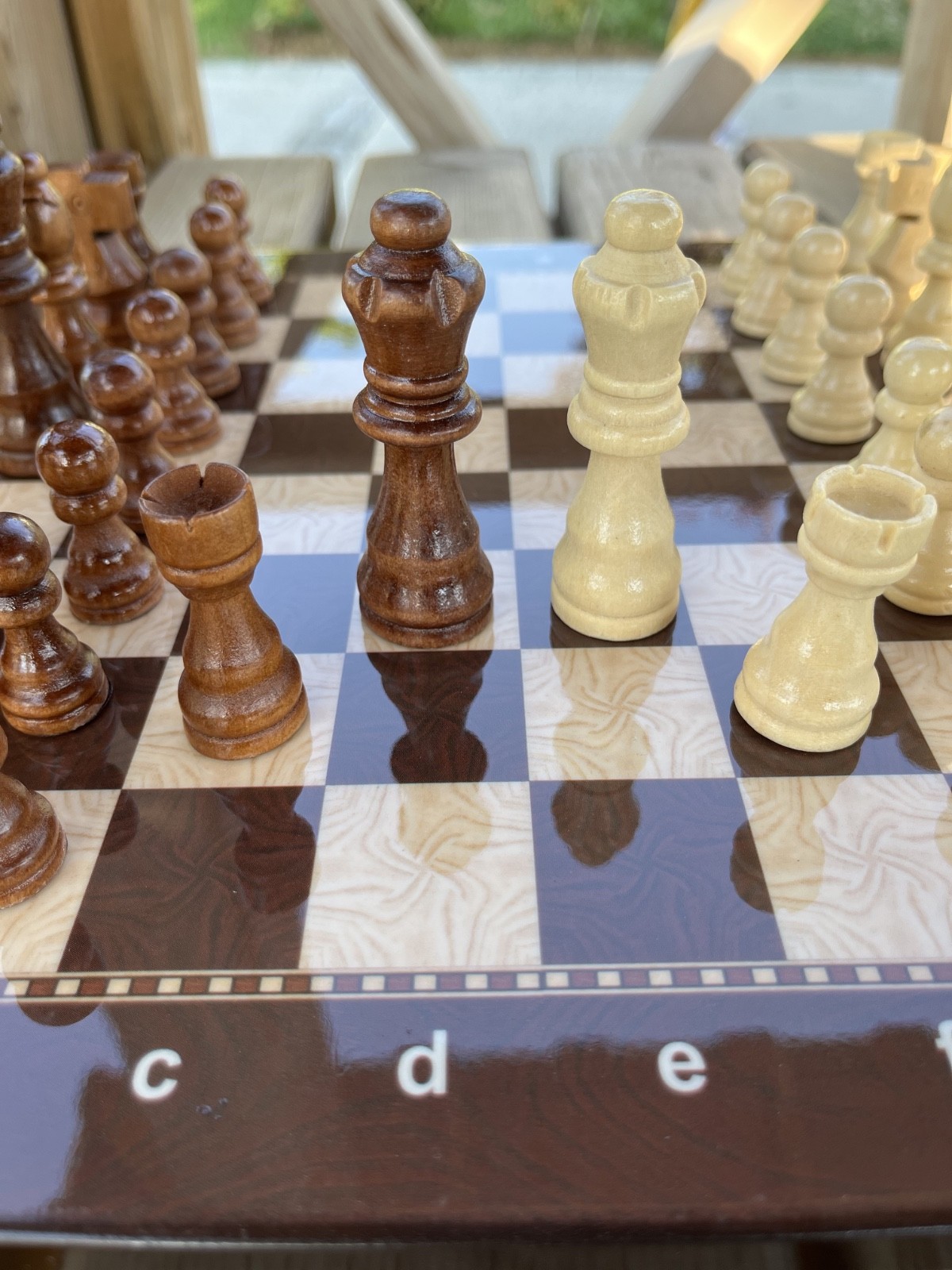 Handcrafted Staunton Chess Set–14.5”Luxury Wood Board & Pieces–Gift for Him/Her