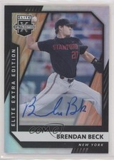 2021 Panini Elite Extra Edition Signatures Brendan Beck #55 Auto 4z8