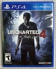 Uncharted 4 A Thief's End Sony PlayStation 4 PS4
