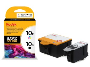Original Genuine Kodak 10B Black & 10C Colour Ink Cartridge For HERO 9.1 Printer 5051395960672 