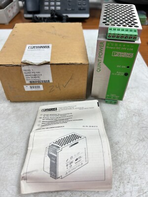   NEW PHOENIX CONTACT SWITCHING MODE POWER SUPPLY QUINT-PS-100-240AC/24DC/2,5