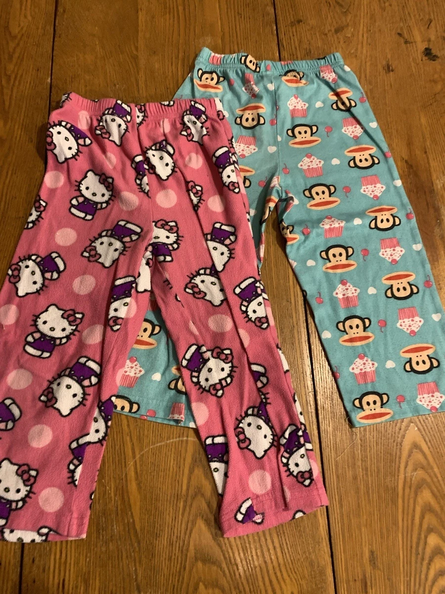 girls 2 pcs size 3/4 pajama pants