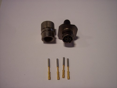 MS 851-01RT8-4S50 Rundsteckverbinder von SOURIAU 851 Serie - Bild 1 von 3