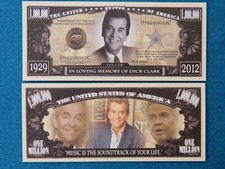 DAVY JONES of the Rock Band the MONKEES ~ $1,000,000 One Million Dollar Bill