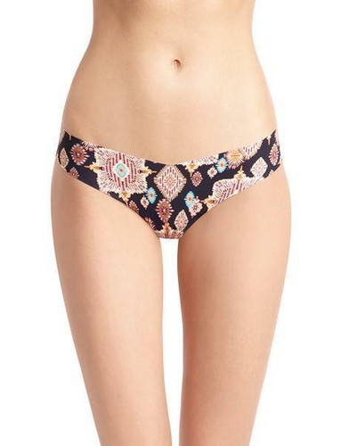 commando Black MARRAKESH Print Microfiber Classic Raw Cut Thong - M/L - Picture 3 of 6