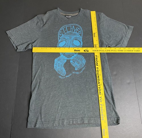 Vintage VOLCOM Skater T-Shirt Youth Xl Stoner Youth Against Establishment F33 - Picture 4 of 4