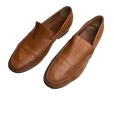 Johnston & Murphy Sheepskin Comfort Dress Loafers Men\'s Footwear 10.5 M Johnston Murphy Sheepskin Cagle Penny Loafers Mens 10.5 M  main image 4