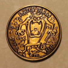 West Point Company D-3 Delta Heat / Taz U S Military Academy Army Challenge Coin
