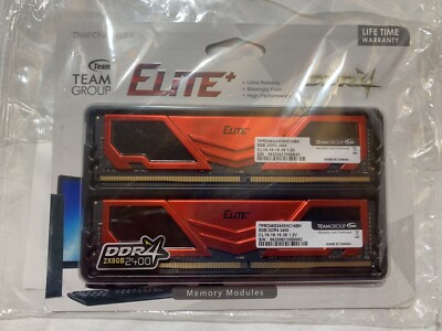 Team Group Elite DDR4 8gb 2400 Memory Modules 2 Pack | eBay