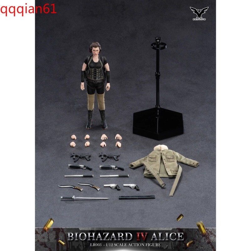 BROTOYS LR004 アリス bio hazard Alice 1/12 BROTOYS LR004 1/12 Resident Evil Alice 6