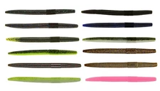 Big Bite Baits 5 inch Soft Super Salt Trick Stick Bass Fishing Worm/Stickbait