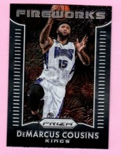 2015-16 Panini Prizm Fireworks DeMarcus Cousins #20 Sacramento Kings