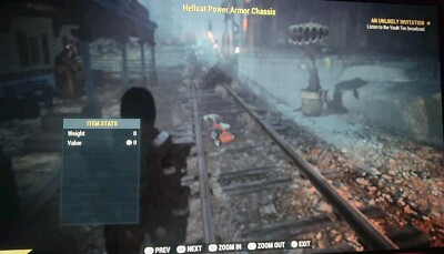 Hellcat Power Armor Invisible Chassis Ultr Rare Legacy Beta Item Fallout 76 Xbox