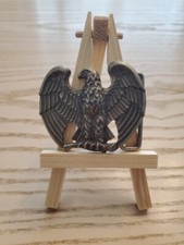 VTG Avon American Eagle Belt Buckle Silvertone.