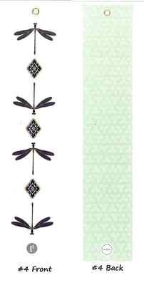 Japanese Furin Wind Chime Tanzaku Paper Wind Catcher Stripe TIR198