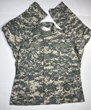 USGI Army Combat Uniform Coat ACU BDU Shirt Size Medium Short New Damage