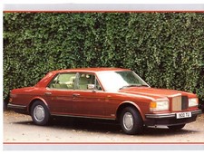 Bentley Turbo R 1987-1988 UK Market Single Sheet Sales Brochure