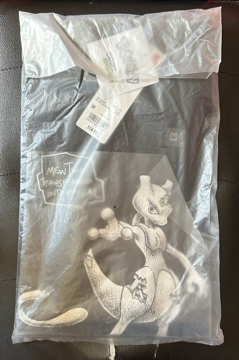 ★入手困難★IAB Studio x Pokemon Unown T-Shirt Uniqlo Nintendo Pokémon Unown Eye Test White Pocket | Depop