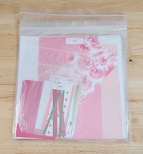 Close To My Heart TODAY-MEMORIES- LOVE THIS SCRAPBOOK PAGE KIT Pink-Gray-White