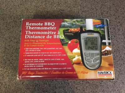 NIB Maverick ET-705C BBQ Thermometer Led flashlight