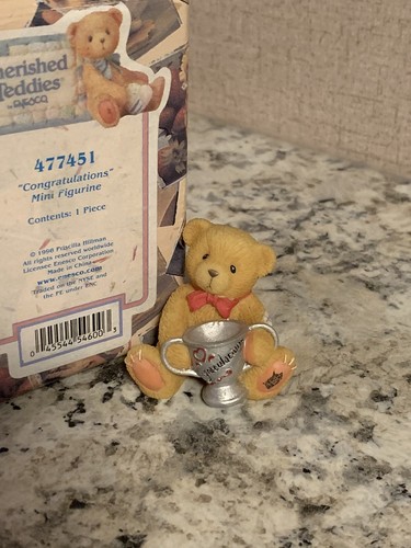 Cherished Teddies “Congratulations” Mini Figurine