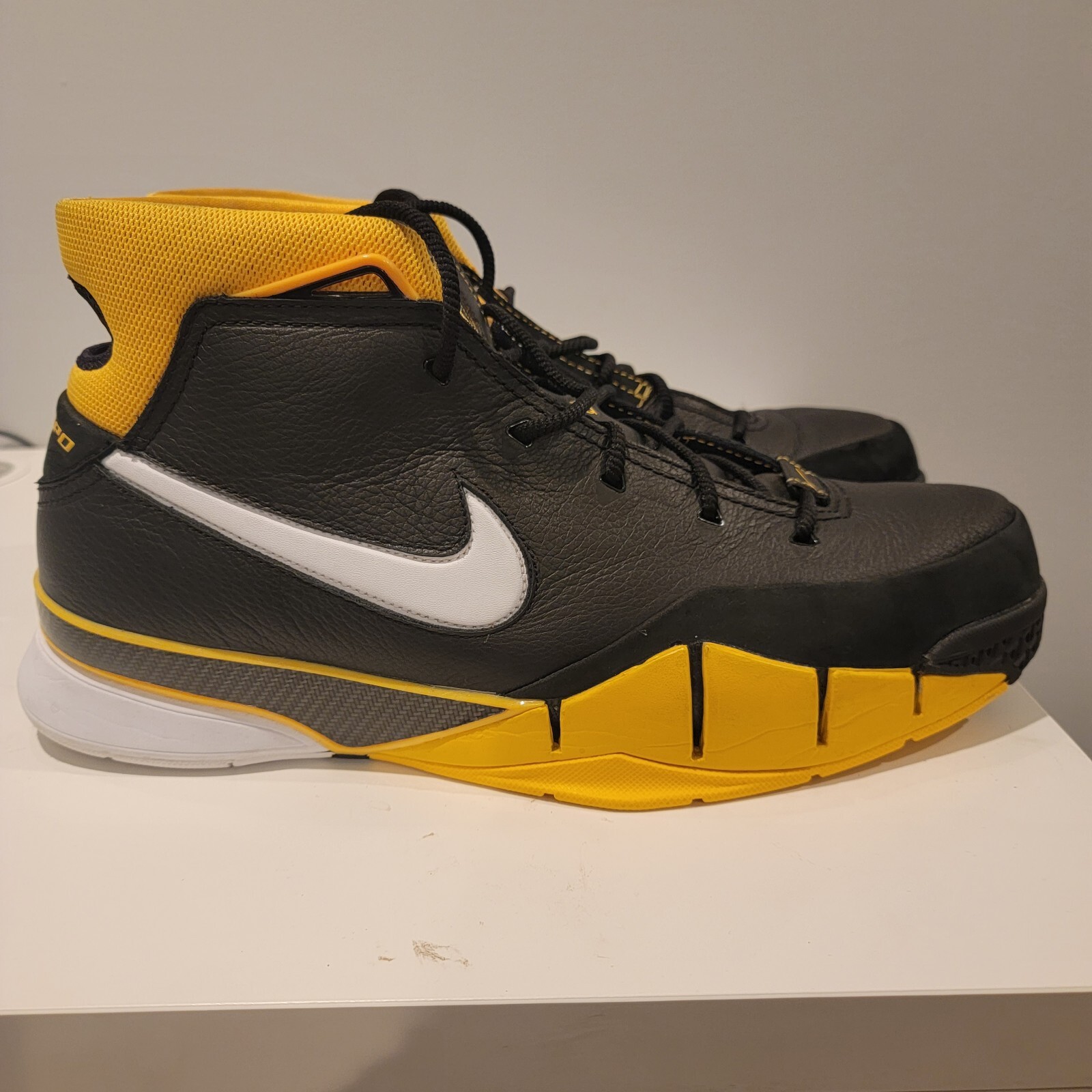 Nike Kobe 1 I Protro Del Sol Black Varsity Maize AQ2728-003 Mamba Size 14  Shoes | eBay