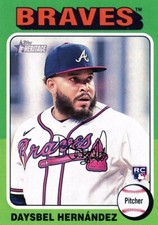 2024 Topps Heritage - Rookies Daysbel Hernandez #250 (RC)  Rookie T1329