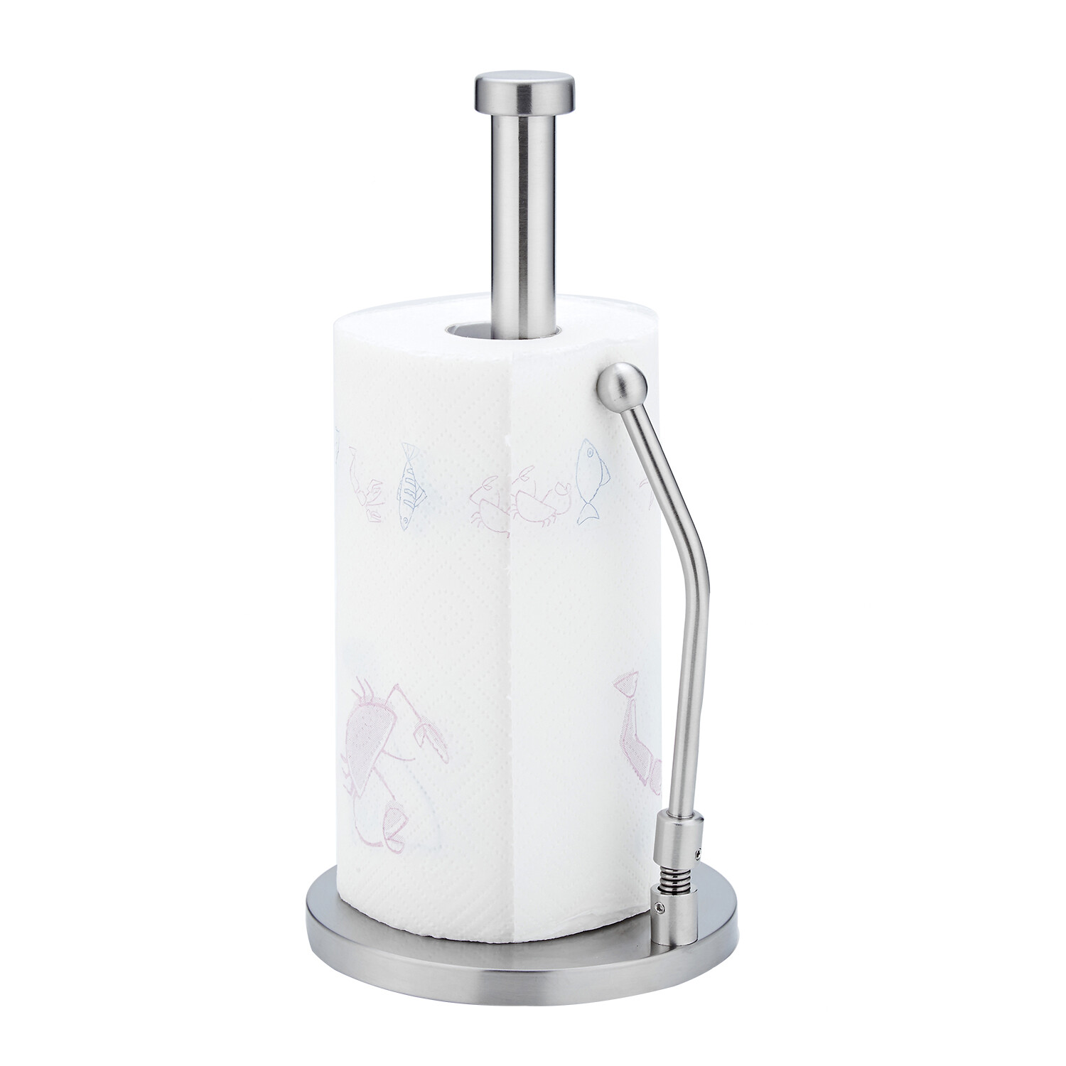 Kitchen Paper Towel Holder Table Paper Roll Holder Napkin Tissue Roll Rack Stand