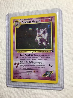SABRINA'S GENGAR HOLO 14/132 ナツメのゲンガー英語版 SABRINA'S GENGAR HOLO 14/132 ナツメのゲンガー英語版 Pokemon Gym