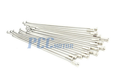 19'' Rear Wheel Spokes Nipples Set fits Kawasaki KX125/250 KX250F/450F KX500 WS12